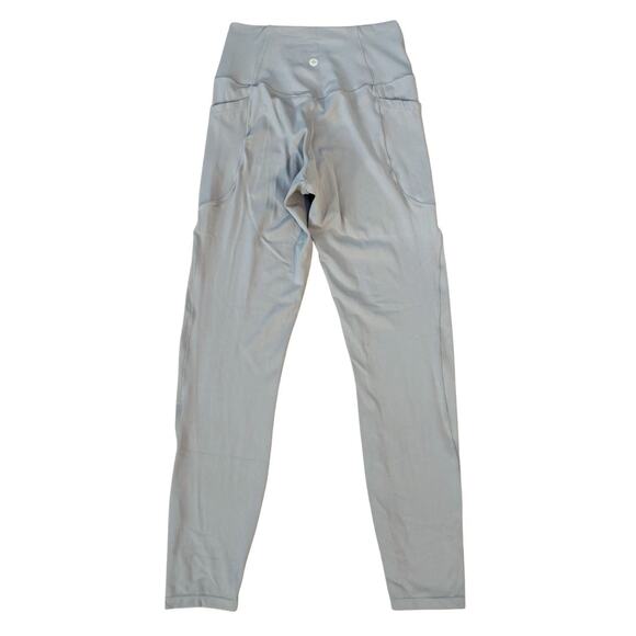 Halara Grey Crossover Leggings NWT Cropped Athletic Pants Size Medium - Picture 2 of 4